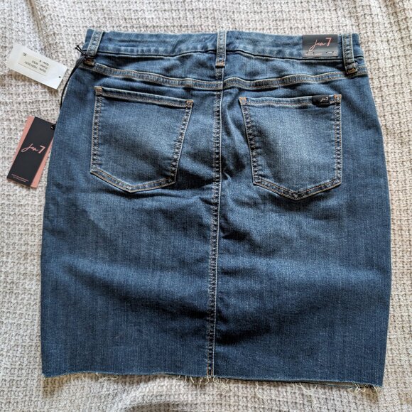 Jen7 by 7 For All Mankind Demin Pencil Skirt - Size 8 - Picture 7 of 8